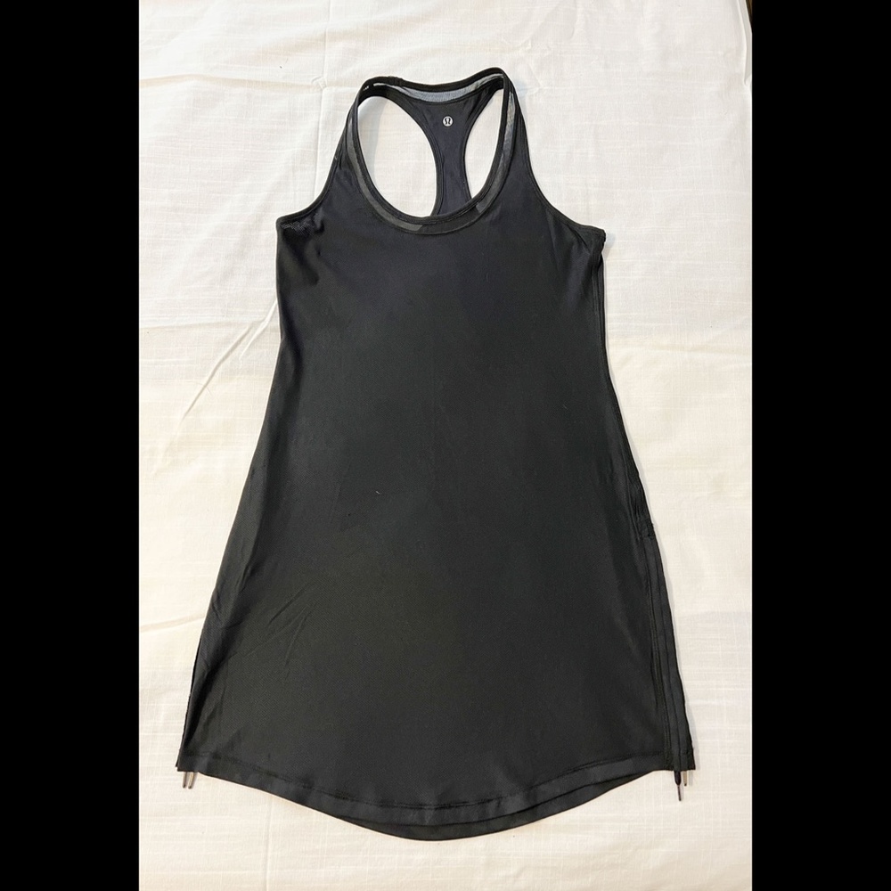 Lululemon Adorable Floral Mini Mesh Dress